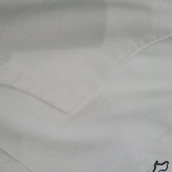 PINK victoria secret white womens xs sweatshirt - Picture 6 of 8